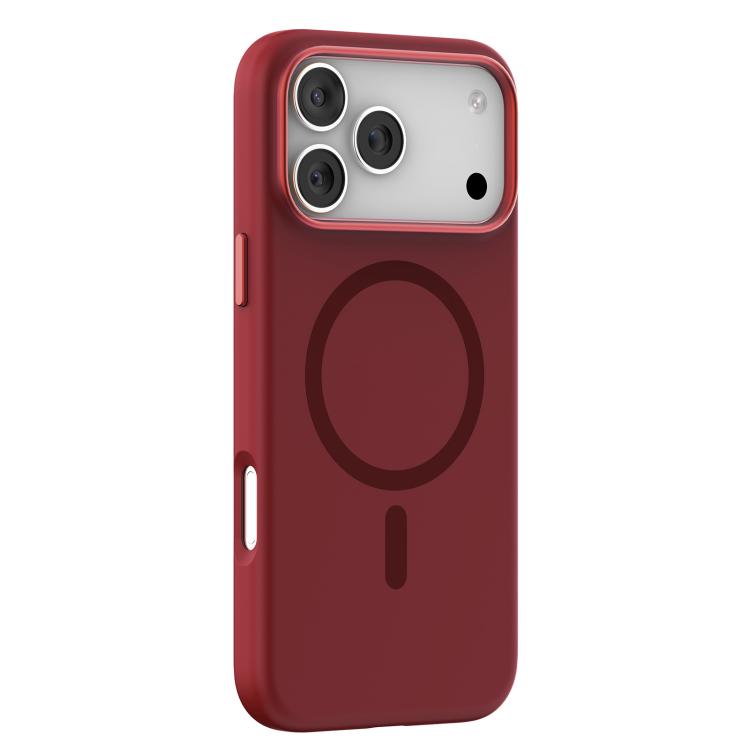 Mutural Karen系列液態矽膠MagSafe手機殼，適用於iPhone 17 Pro Max、iPhone 17 Pro