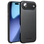QIALINO科技皮革MagSafe手機殼，適用於iPhone 17 Pro Max、iPhone 17 Pro、iPhone 17、iPhone Air