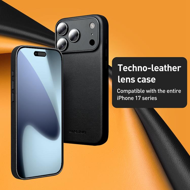 QIALINO科技皮革MagSafe手機殼，適用於iPhone 17 Pro Max、iPhone 17 Pro、iPhone 17、iPhone Air