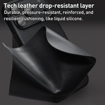 QIALINO科技皮革MagSafe手機殼，適用於iPhone 17 Pro Max、iPhone 17 Pro、iPhone 17、iPhone Air