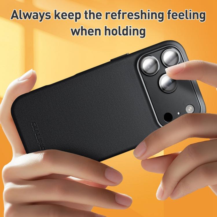 QIALINO科技皮革MagSafe手機殼，適用於iPhone 17 Pro Max、iPhone 17 Pro、iPhone 17、iPhone Air