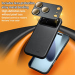 QIALINO科技皮革MagSafe手機殼，適用於iPhone 17 Pro Max、iPhone 17 Pro、iPhone 17、iPhone Air