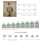 Benzdeer爬行服幼兒長袖連身衣，66cm，73cm，80cm，90cm