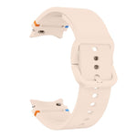 素色縫線矽膠錶帶搭配 3D 曲面膜，適用 Samsung Galaxy Watch FE 40mm、Samsung Galaxy Watch7 44mm、Samsung Galaxy Watch7 40mm、Samsung Galaxy Watch6 Classic 47mm