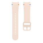 素色縫線矽膠錶帶搭配 3D 曲面膜，適用 Samsung Galaxy Watch FE 40mm、Samsung Galaxy Watch7 44mm、Samsung Galaxy Watch7 40mm、Samsung Galaxy Watch6 Classic 47mm