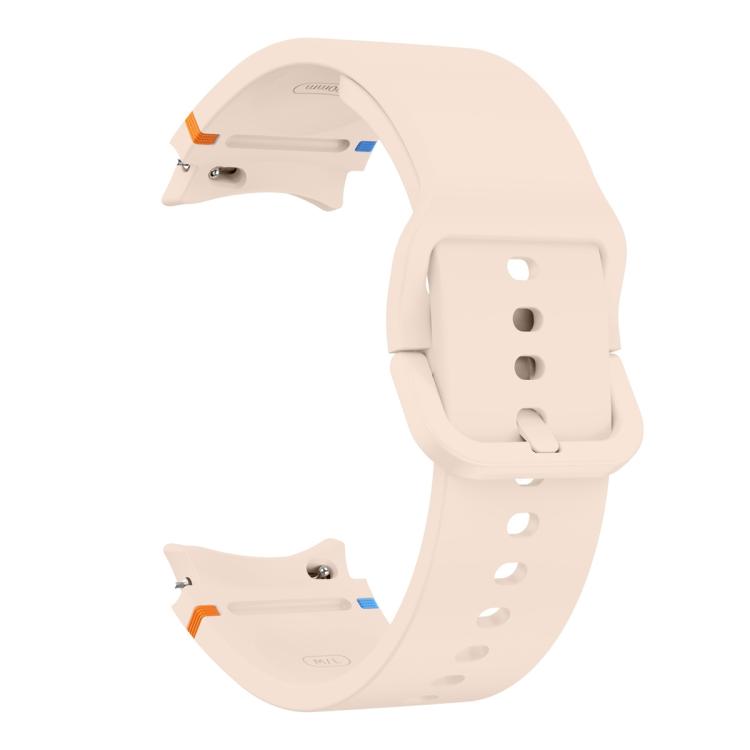 素色縫線矽膠錶帶搭配 3D 曲面膜，適用 Samsung Galaxy Watch5 Pro 45mm、Samsung Galaxy Watch5 40mm、Samsung Galaxy Watch4 44mm、Samsung Galaxy Watch4 40mm