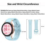 素色縫線矽膠錶帶搭配 3D 曲面膜，適用 Samsung Galaxy Watch5 Pro 45mm、Samsung Galaxy Watch5 40mm、Samsung Galaxy Watch4 44mm、Samsung Galaxy Watch4 40mm