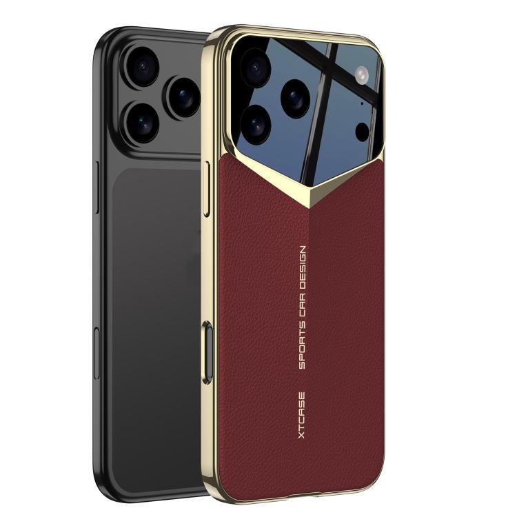 GKK Blade Phantom素面皮革手機殼，適用於iPhone 17 Pro Max、iPhone 17 Pro