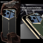 GKK Blade Phantom素面皮革手機殼，適用於iPhone 17 Pro Max、iPhone 17 Pro