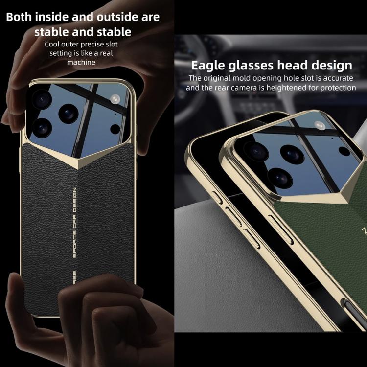 GKK Blade Phantom素面皮革手機殼，適用於iPhone 17 Pro Max、iPhone 17 Pro