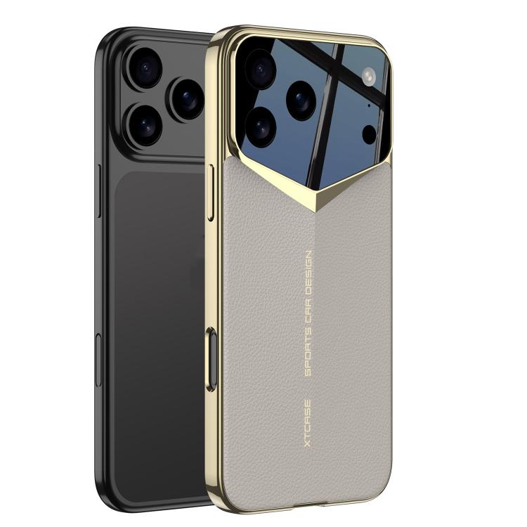 GKK Blade Phantom素面皮革手機殼，適用於iPhone 17 Pro Max、iPhone 17 Pro