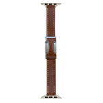 磁扣14mm素面真皮錶帶，適用於Apple Watch 46mm / 49mm / 45mm / 44mm，42mm / 41mm / 40mm / 38mm
