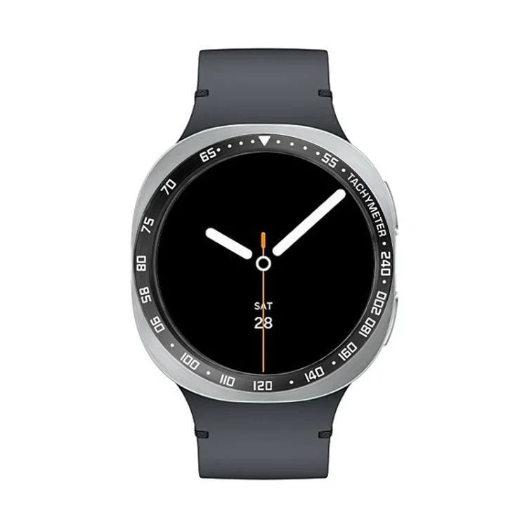 智慧手錶保護框金屬錶圈，款式：E款，適用於 Samsung Galaxy Watch8 Classic 46mm、Samsung Galaxy Watch8 44mm、Samsung Galaxy Watch8 40mm