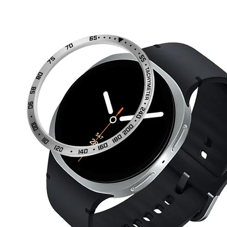 智慧手錶保護框金屬錶圈，款式：E款，適用於 Samsung Galaxy Watch8 Classic 46mm、Samsung Galaxy Watch8 44mm、Samsung Galaxy Watch8 40mm