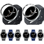 智慧手錶保護框金屬錶圈，款式：E款，適用於 Samsung Galaxy Watch8 Classic 46mm、Samsung Galaxy Watch8 44mm、Samsung Galaxy Watch8 40mm