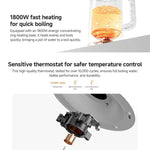 原裝小米米家 1.7L 1800W 恆溫電熱水壺 3，CN 插頭