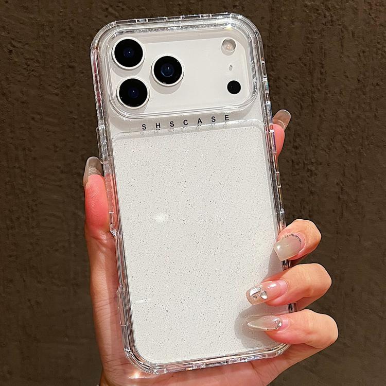 閃粉3合1 TPU + PC手機殼，適用於iPhone 17 Pro Max、iPhone 17 Pro