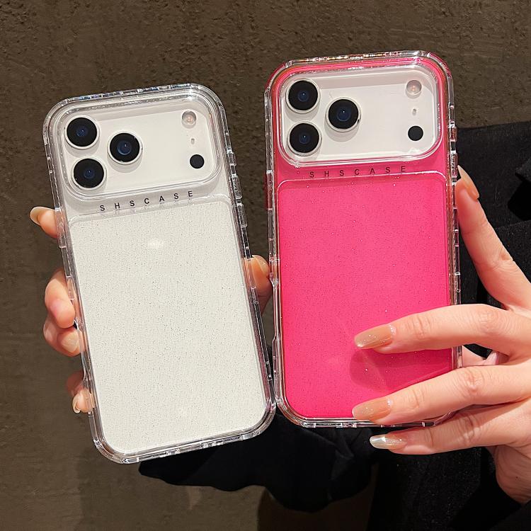 閃粉3合1 TPU + PC手機殼，適用於iPhone 17 Pro Max、iPhone 17 Pro
