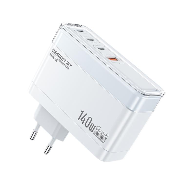 WK WP-U20 lceyon 140W GaN 多功能充電器，歐規插頭，英規插頭