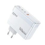 WK WP-U20 lceyon 140W GaN 多功能充電器，歐規插頭，英規插頭