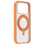 ZGA Feitian 360度旋轉支架MagSafe PC混合TPU手機殼，適用於iPhone 17 Pro、iPhone 17 Pro Max