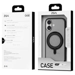 ZGA Feitian 360度旋轉支架MagSafe PC混合TPU手機殼，適用於iPhone 17 Pro、iPhone 17 Pro Max