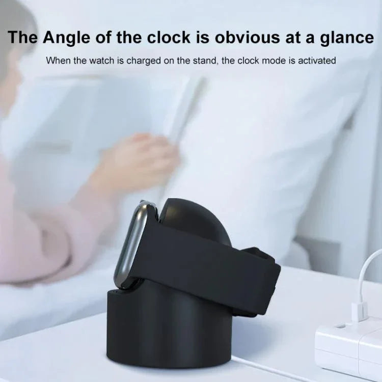 xDfind 適用於 Apple Watch 智慧手錶矽膠充電座（不含充電器）