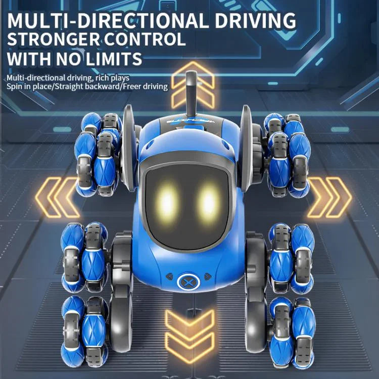 JJR/C Q200 小型八輪多功能遙控機器人狗