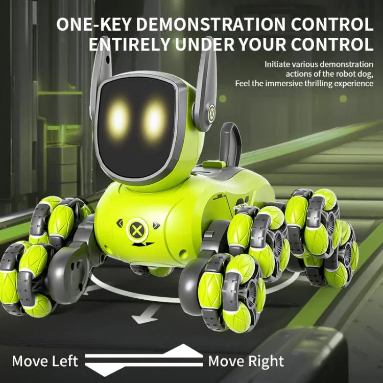 JJR/C Q200 小型八輪多功能遙控機器人狗