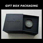 NORTH EDGE TANK 3 戶外防水男士運動手錶 支援計步器與指南針