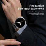 DUX DUCIS YA系列磁吸扣真皮錶帶，適用於 Samsung Galaxy Watch8 / Watch8 Classic