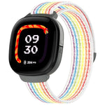 xDfind Nylon Loop Hook and Loop Fastener Watch Band, For Fitbit Ace LTE