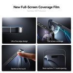 JOYROOM 騎士系列 2.5D 全屏高清硬質防刮鋼化玻璃膜，適用於 iPhone 17 Pro Max、iPhone 17 Pro、iPhone 17、iPhone Air、iPhone 16 Pro Max、iPhone 16 Pro、iPhone 16 Plus、iPhone 16