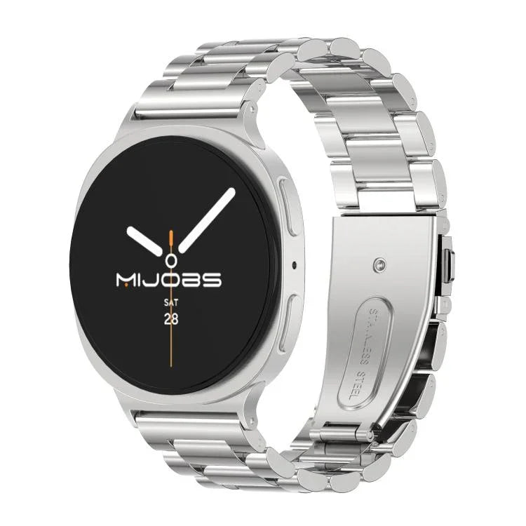 MIJOBS三珠不鏽鋼錶帶，適用於 Samsung Galaxy Watch8 / Watch8 Classic
