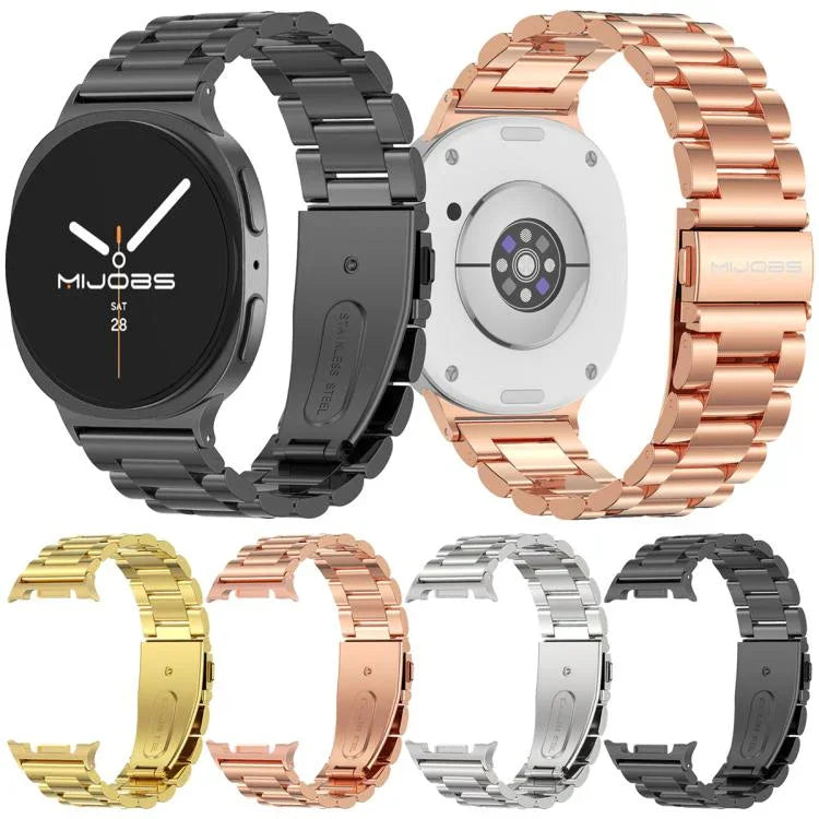 MIJOBS三珠不鏽鋼錶帶，適用於 Samsung Galaxy Watch8 / Watch8 Classic
