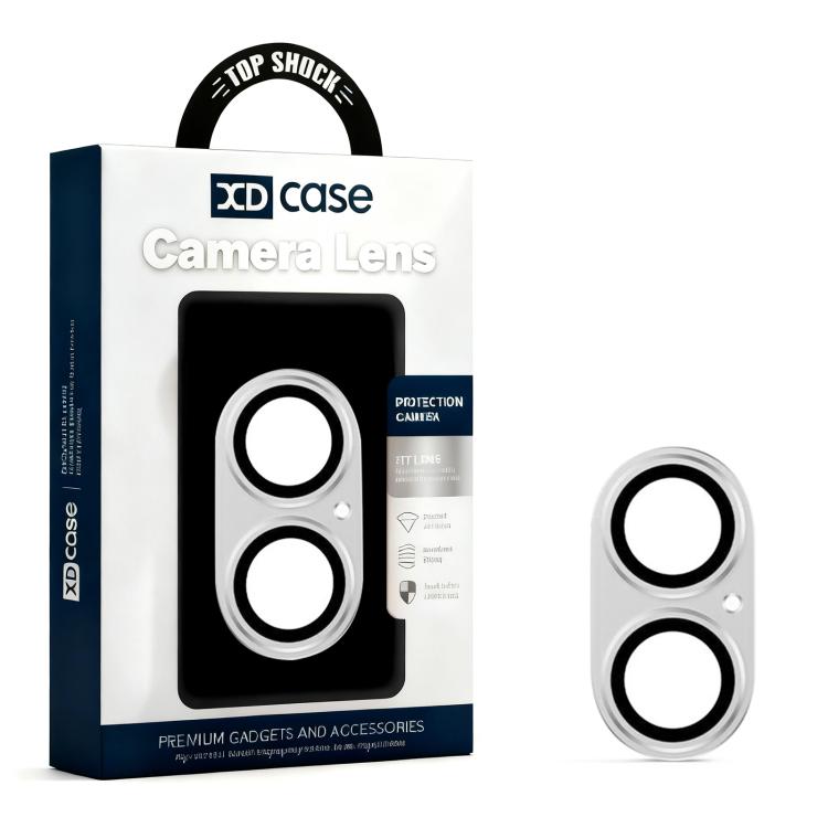 XDcase Armor 全覆蓋磨砂金屬相機鏡頭環膜，適用於 iPhone 17