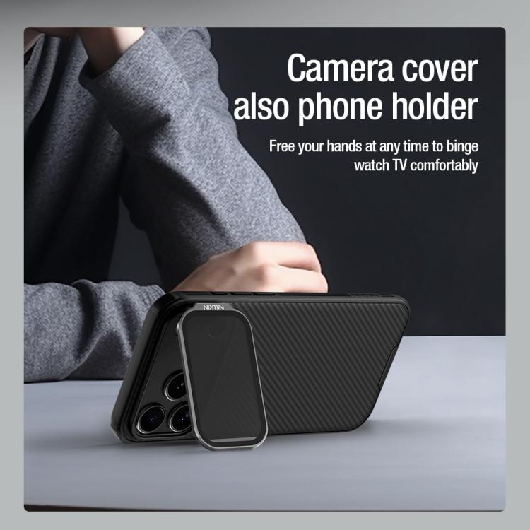 NILLKIN CamShield Prop 紋理透明鏡面保護殼 MagSafe 磁吸 PC 手機殼，適用於 iPhone 17 Pro Max，適用於 iPhone 17 Pro