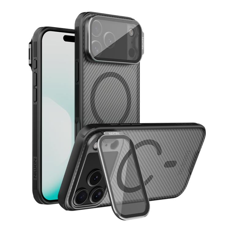 NILLKIN CamShield Prop Transparent Mirror Cover MagSafe Magnetic Translucent PC Phone Case, For iPhone 17 Pro Max, For iPhone 17 Pro