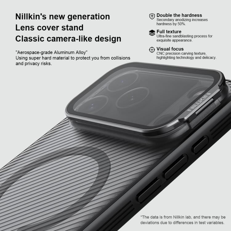 NILLKIN CamShield Prop 透明鏡面保護殼 MagSafe 磁吸半透明 PC 手機殼，適用於 iPhone 17 Pro Max，適用於 iPhone 17 Pro