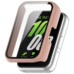 xDfind鋼化膜一體成型PC錶殼，適用於 Samsung Galaxy Fit3
