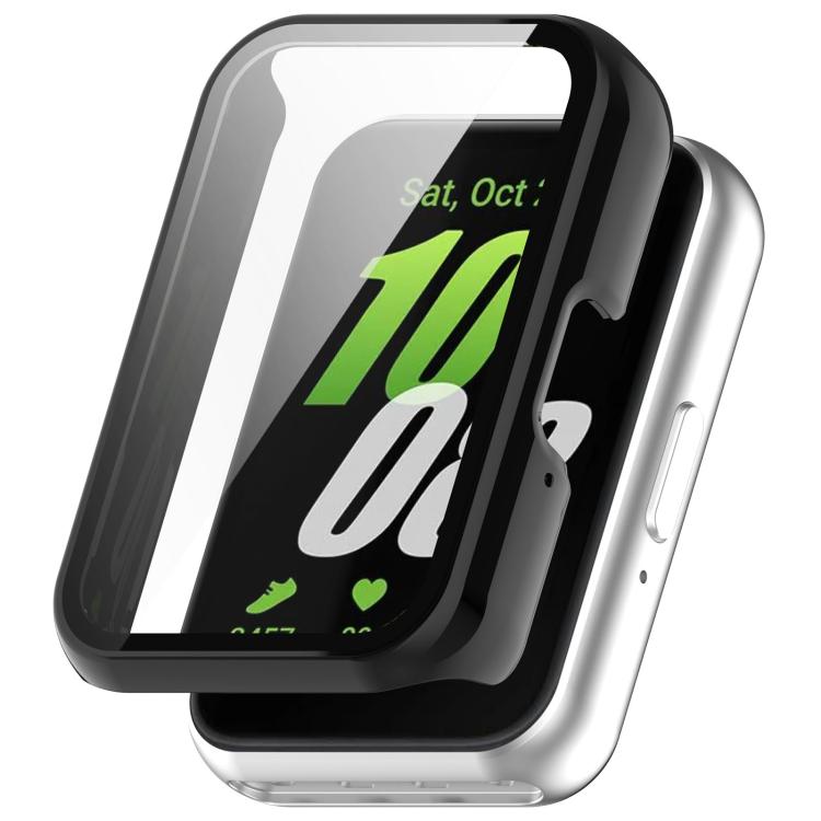 xDfind鋼化膜一體成型PC錶殼，適用於 Samsung Galaxy Fit3