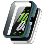 xDfind鋼化膜一體成型PC錶殼，適用於 Samsung Galaxy Fit3