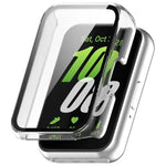 xDfind鋼化膜一體成型PC錶殼，適用於 Samsung Galaxy Fit3