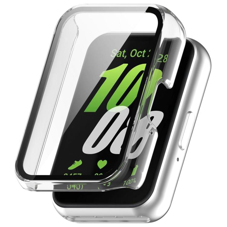 xDfind鋼化膜一體成型PC錶殼，適用於 Samsung Galaxy Fit3