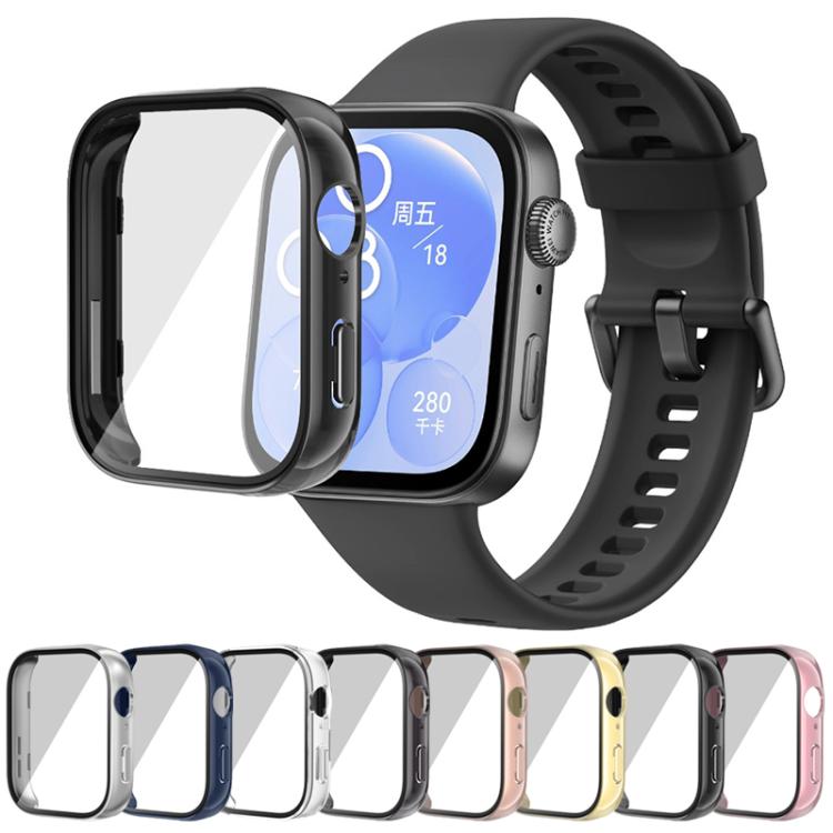 xDfind Tempered Film Integrated TPU Watch Protective Cover, For Huawei Watch Fit 4 Pro, For Huawei Watch Fit 4