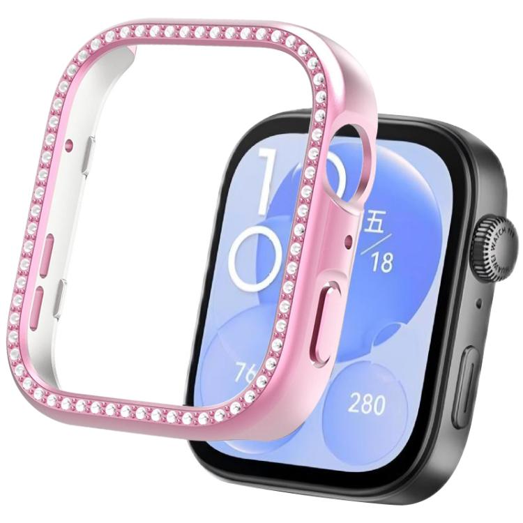 xDfind Diamond Hollow PC Watch Protective Cover, For Huawei Watch Fit 4 Pro, For Huawei Watch Fit 4