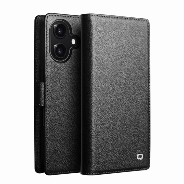 QIALINO 經典第三代真皮手機殼，適用於 iPhone 17 Pro Max，適用於 iPhone 17 Pro，適用於 iPhone 17，適用於 iPhone Air