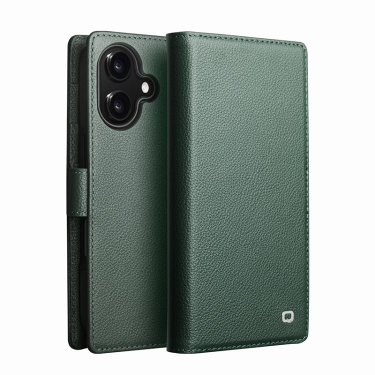 QIALINO 經典第三代真皮手機殼，適用於 iPhone 17 Pro Max，適用於 iPhone 17 Pro，適用於 iPhone 17，適用於 iPhone Air