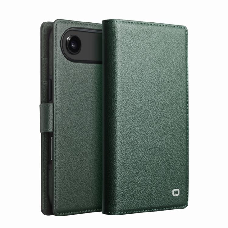 QIALINO 經典第三代真皮手機殼，適用於 iPhone 17 Pro Max，適用於 iPhone 17 Pro，適用於 iPhone 17，適用於 iPhone Air
