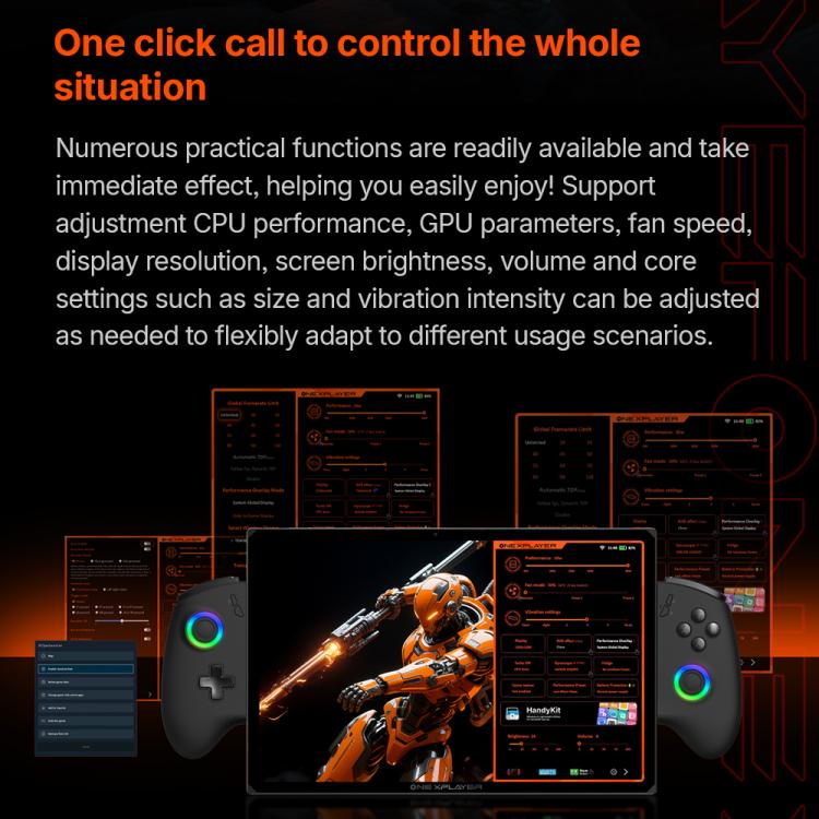 ONE-NETBOOK OneXPlayer X1 Air 10.95 吋掌上遊戲機，Windows 11 Intel Core Ultra 5 228V，32GB+512GB，32GB+1TB